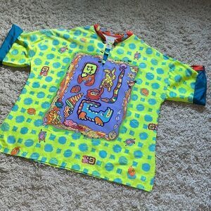 ANIMAL KINGDOM PIZZAFARI CAST MEMBER COSTUME XXL MALE SHIRT PROP DISNEY WORLD